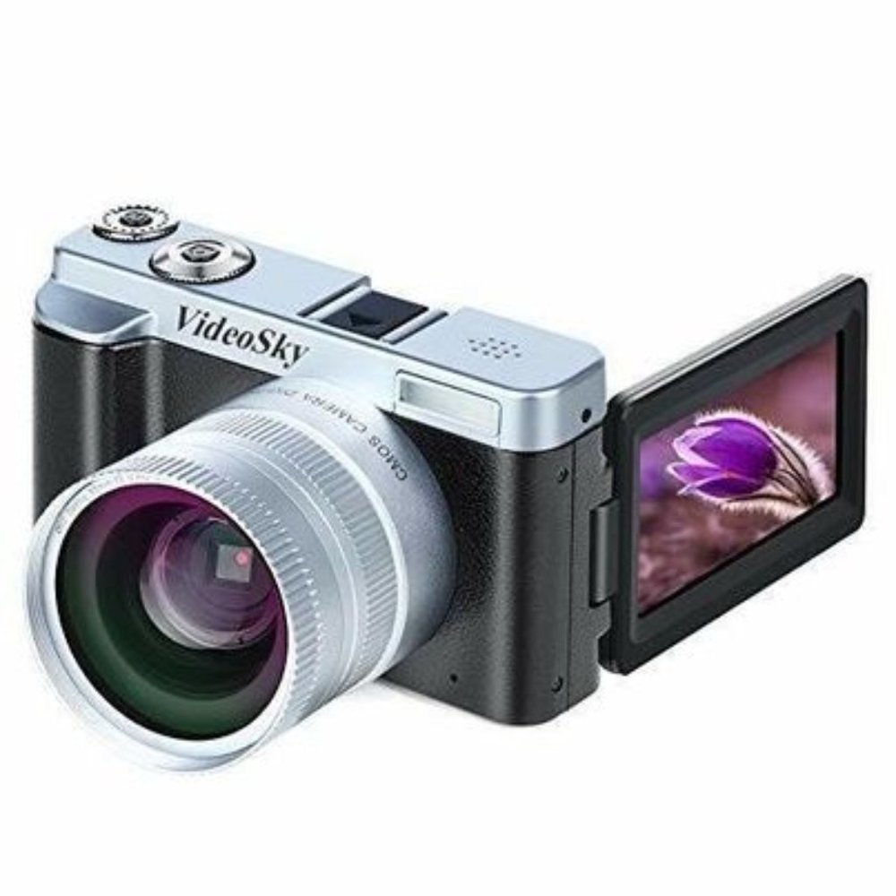 New Multifunctional Digital Vlogging Camera, Full HD, Wide Angle, Wi